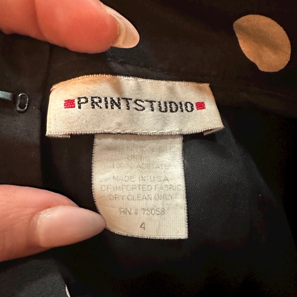 Vintage Polka Dot Maxi Skirt - Picture 3 of 3